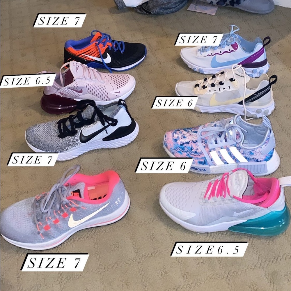 Gym shoes!